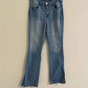 d. jeans Light Blue Flare Women's Jeans